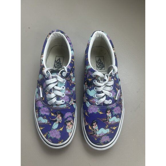 VANS x DISNEY Princess Jasmine Aladdin Sneakers Limited Edition Unisex W8 M6.5 - Picture 1 of 16